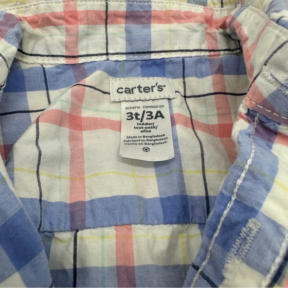 Lightweight plaid button down - Picture 2 of 4